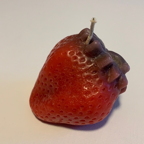 Strawberry Candle Paul Hoge Candleworks AS IS - Picture 3 of 6